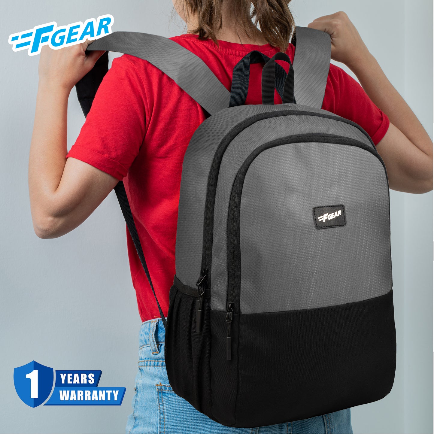 Bold 24L Grey Backpack