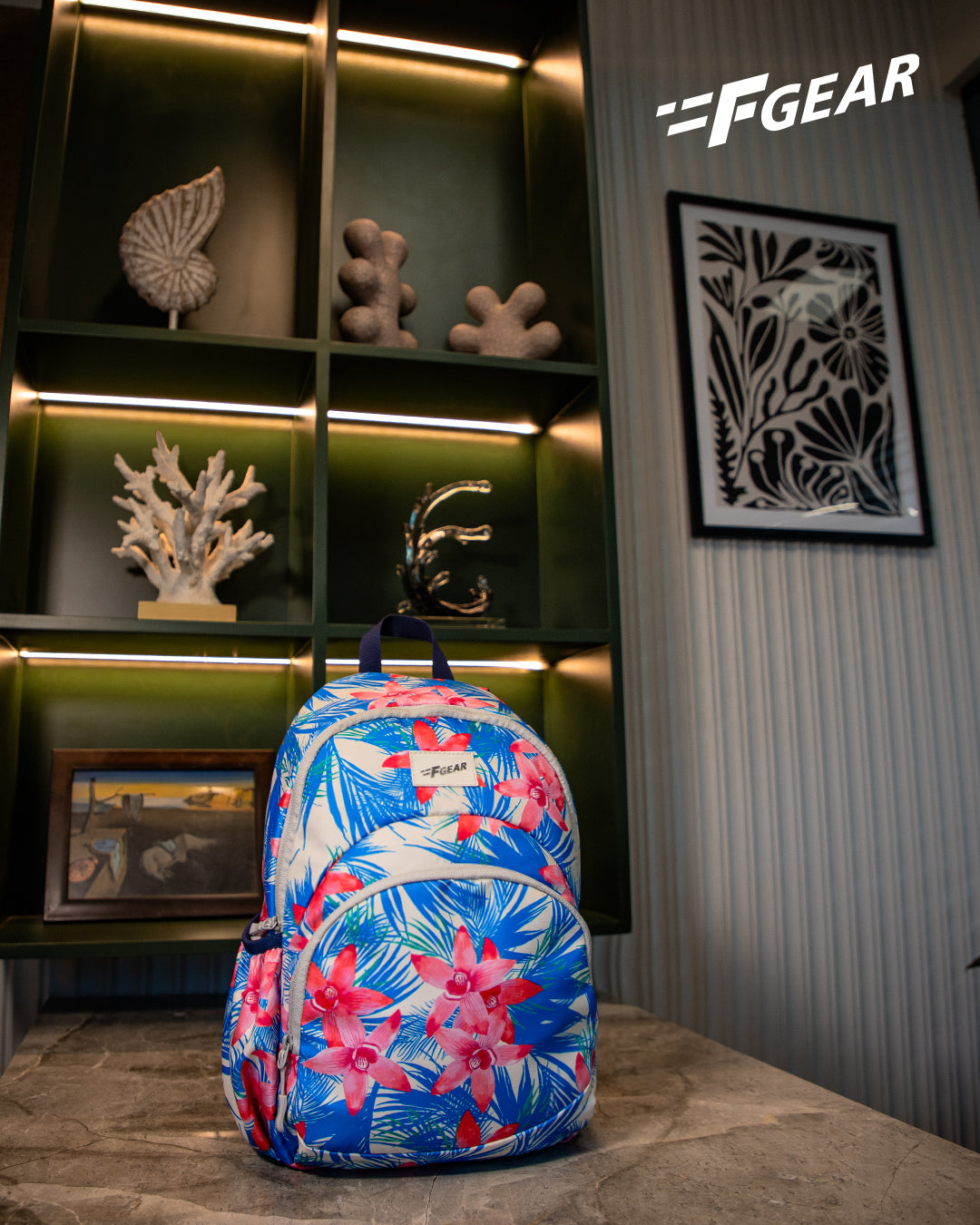 Fiona 13L White Ferns Flora Backpack