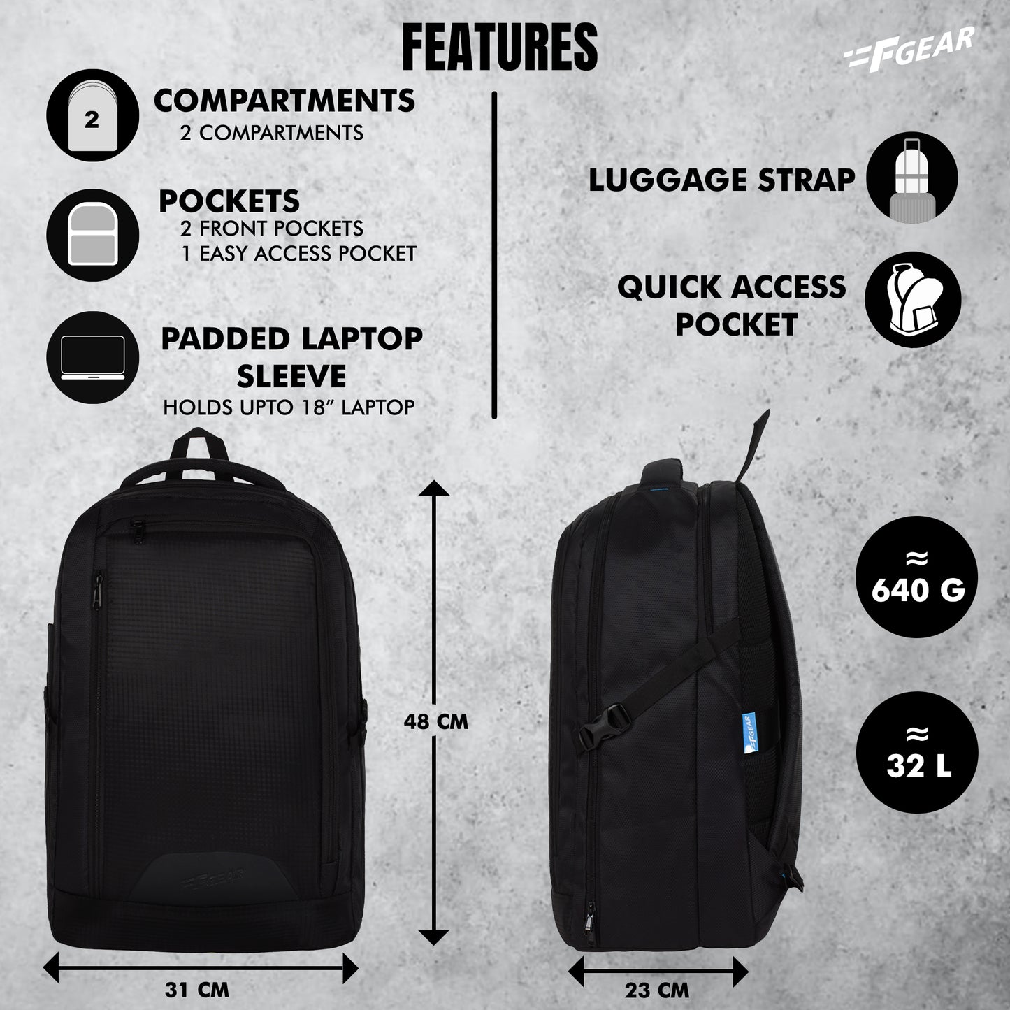 Nighthawk 33L Laptop Backpack