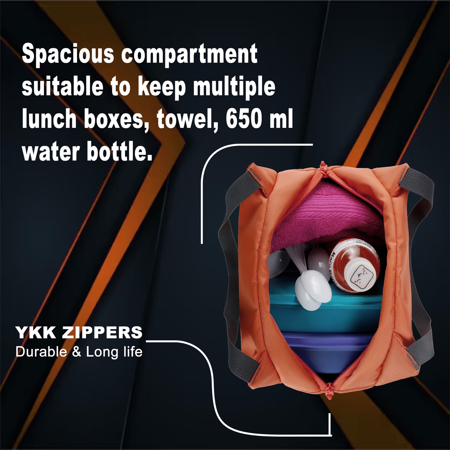 Tidbit 5.7L Autumn Sunset Lunch Bag