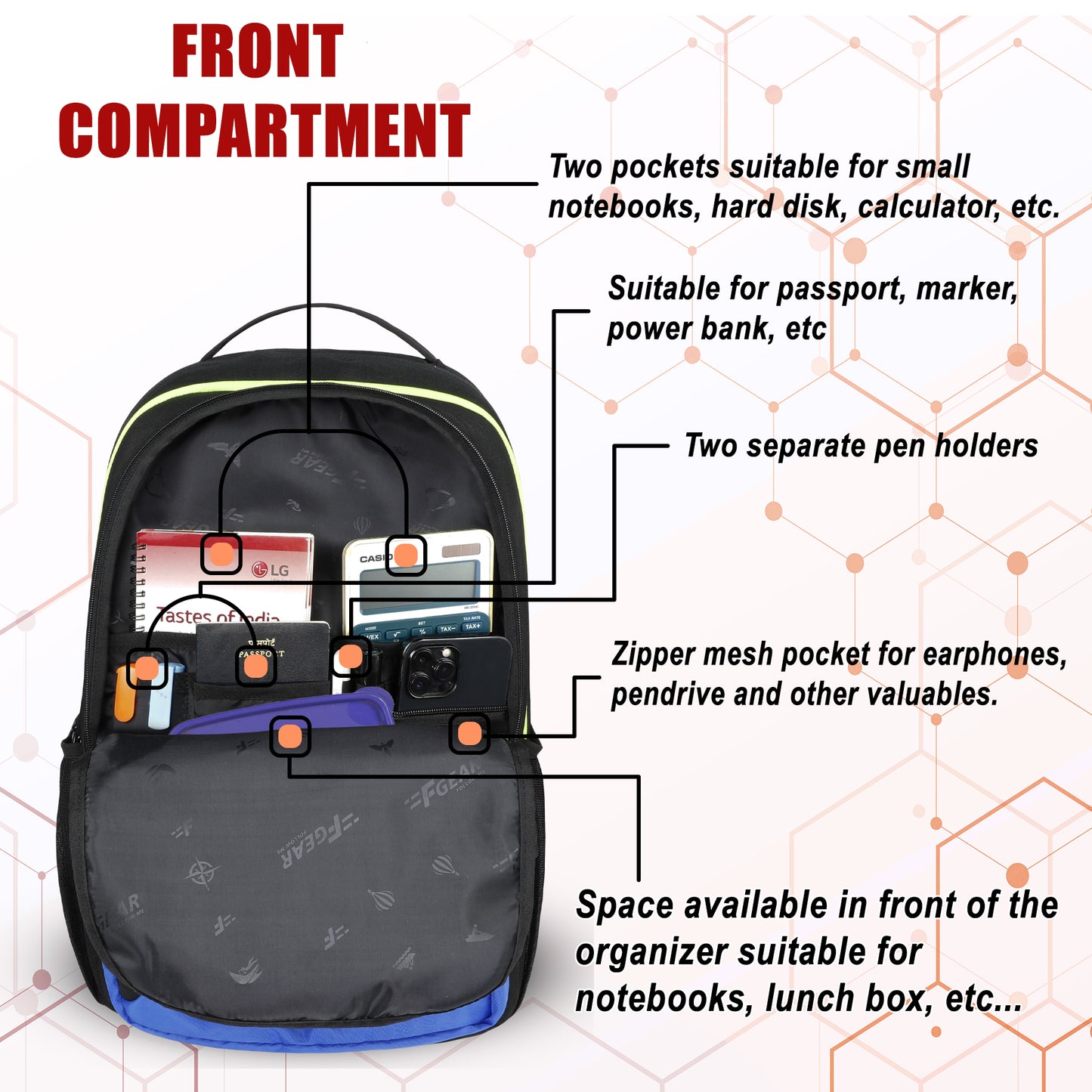 Level Up 34L Black Backpack