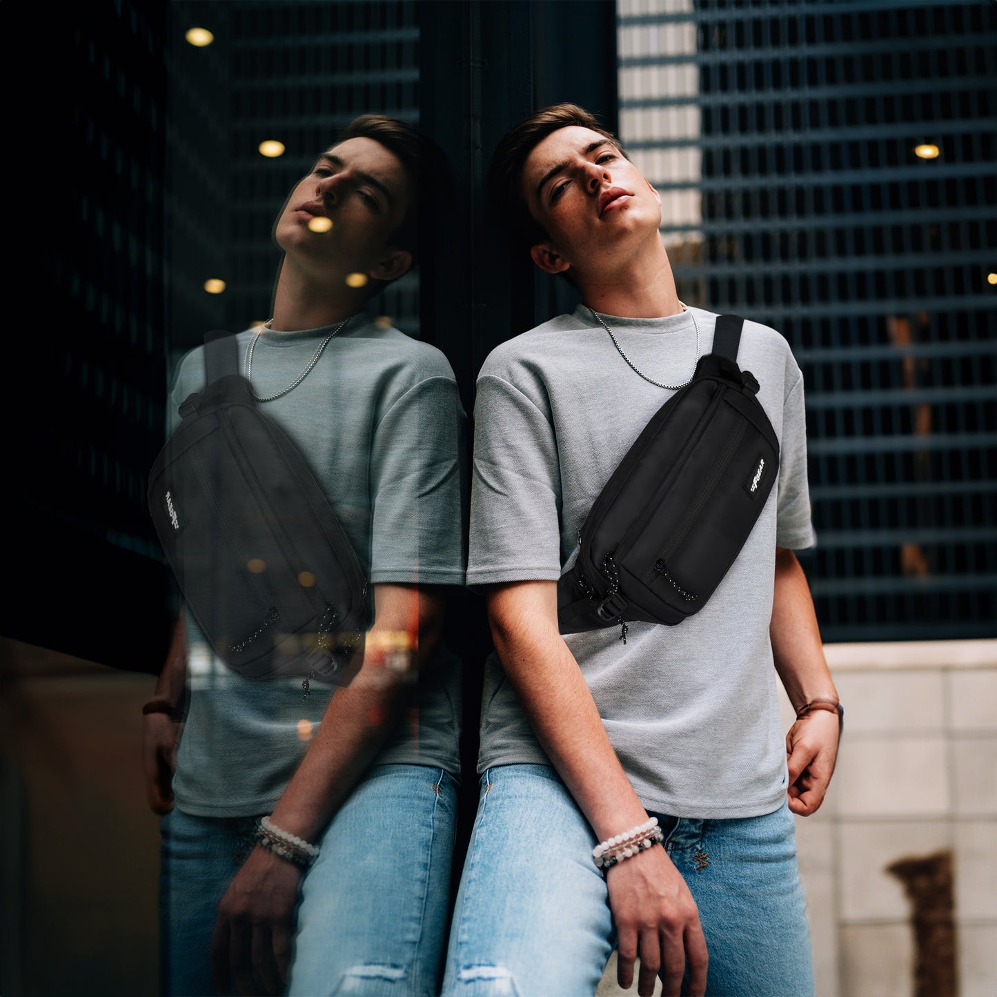 Wagner Black 8L Waist Pouch