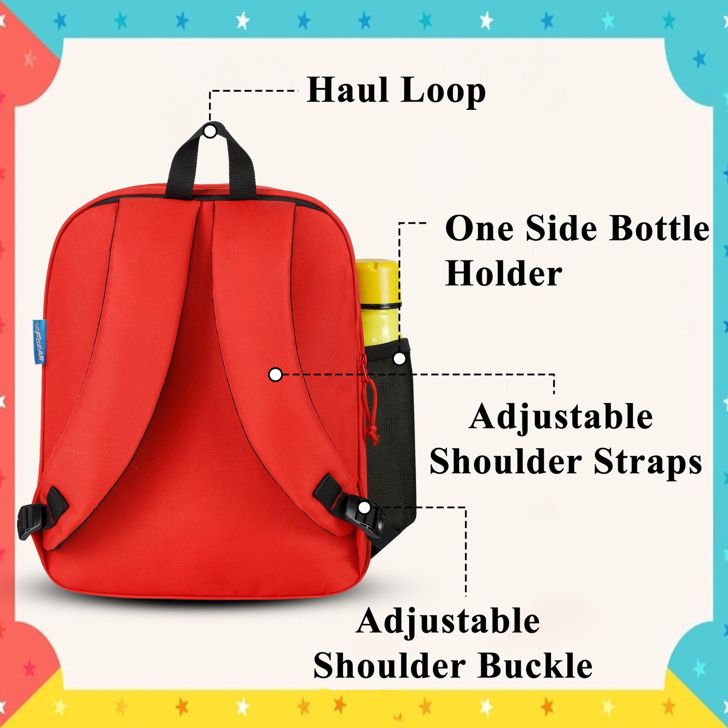 Loris 12L Red Kids Backpack
