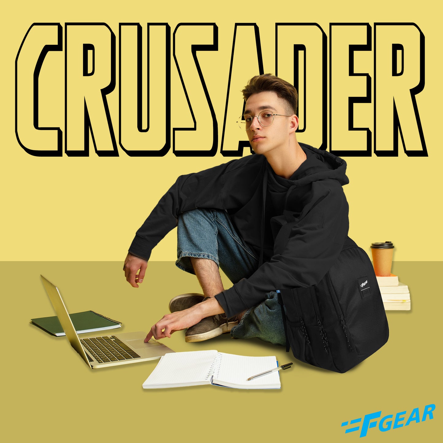 Crusader V2 30L Black Backpack