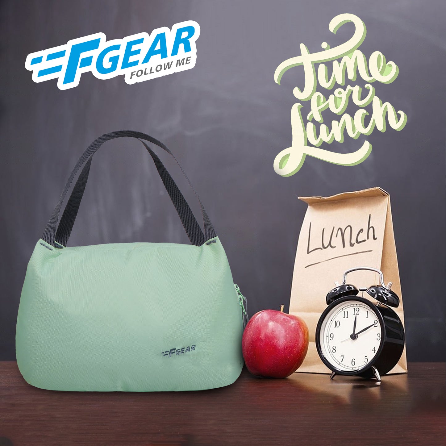 Tidbit 5.7L Quite Green Lunch Bag