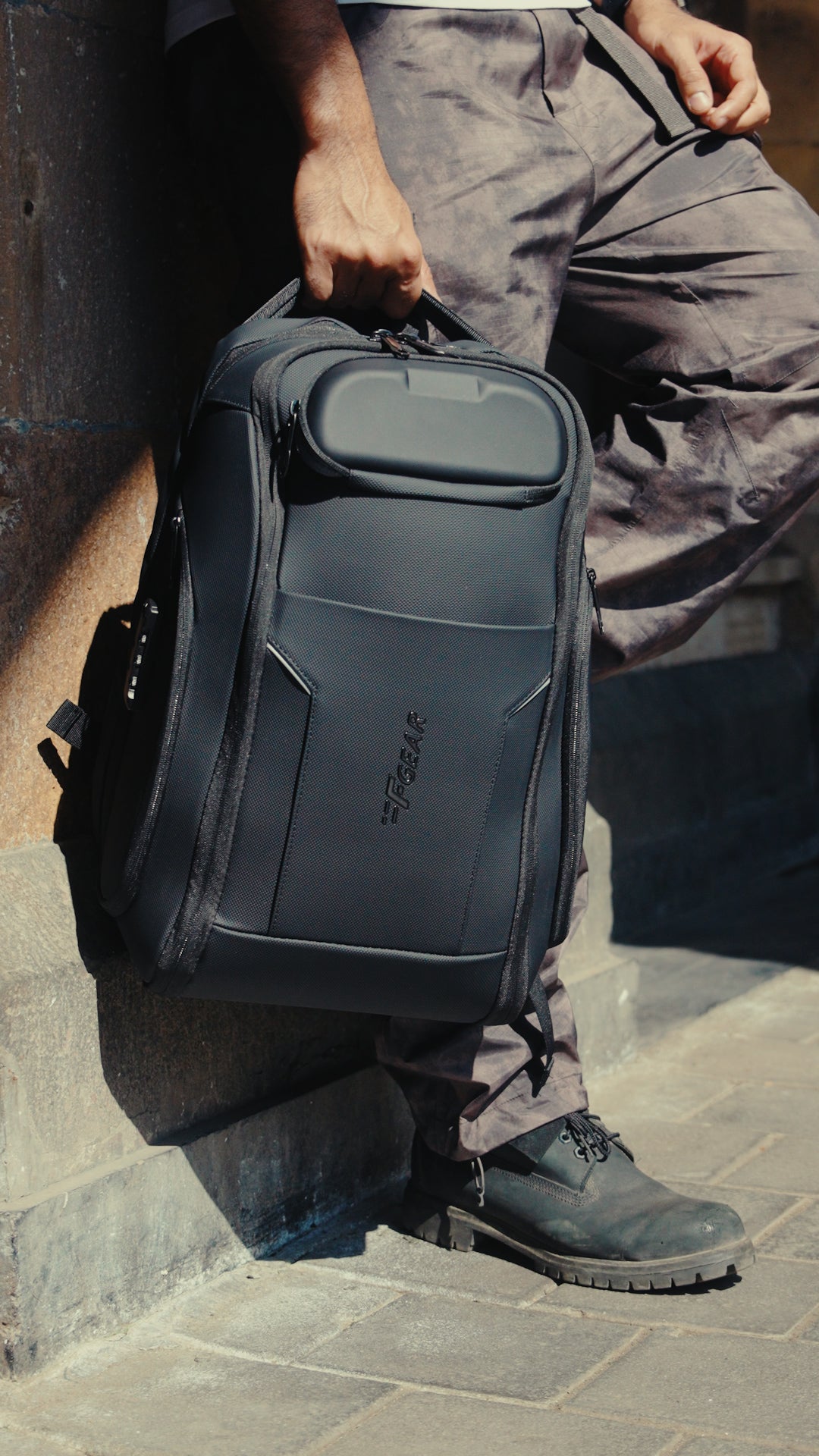 Hex 30L Black Laptop Backpack