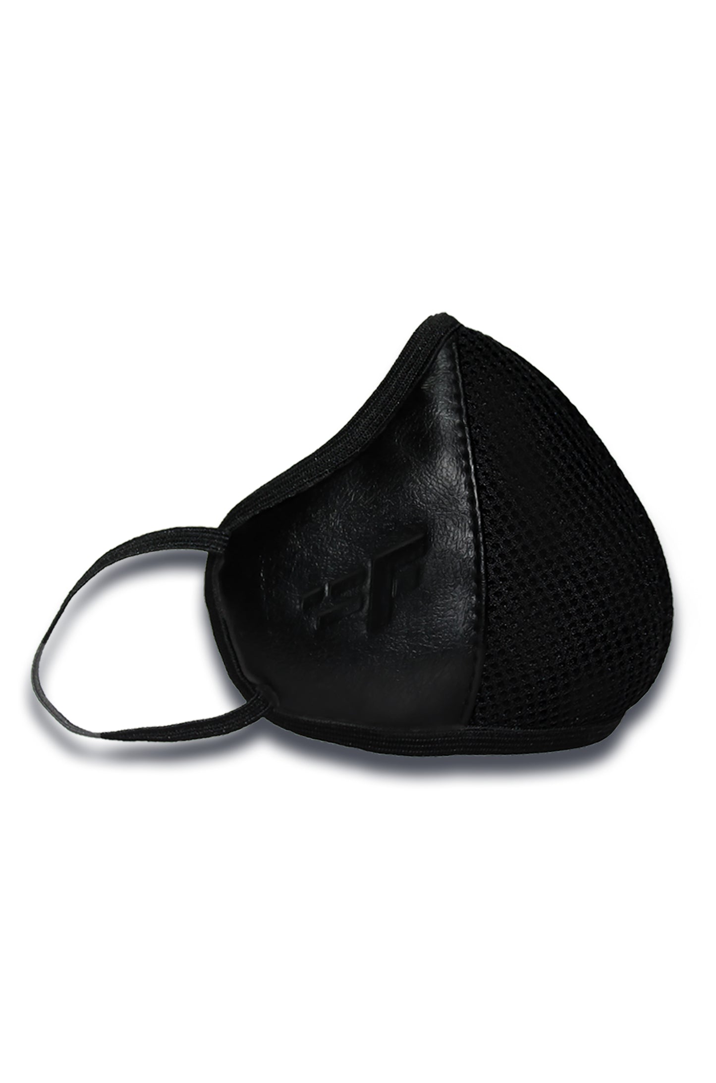 F Gear Luxur F95 Leatherette Mask Black Safeguard 7 layer ISO CE SITRA lab certified >95% Bacteria Filtration