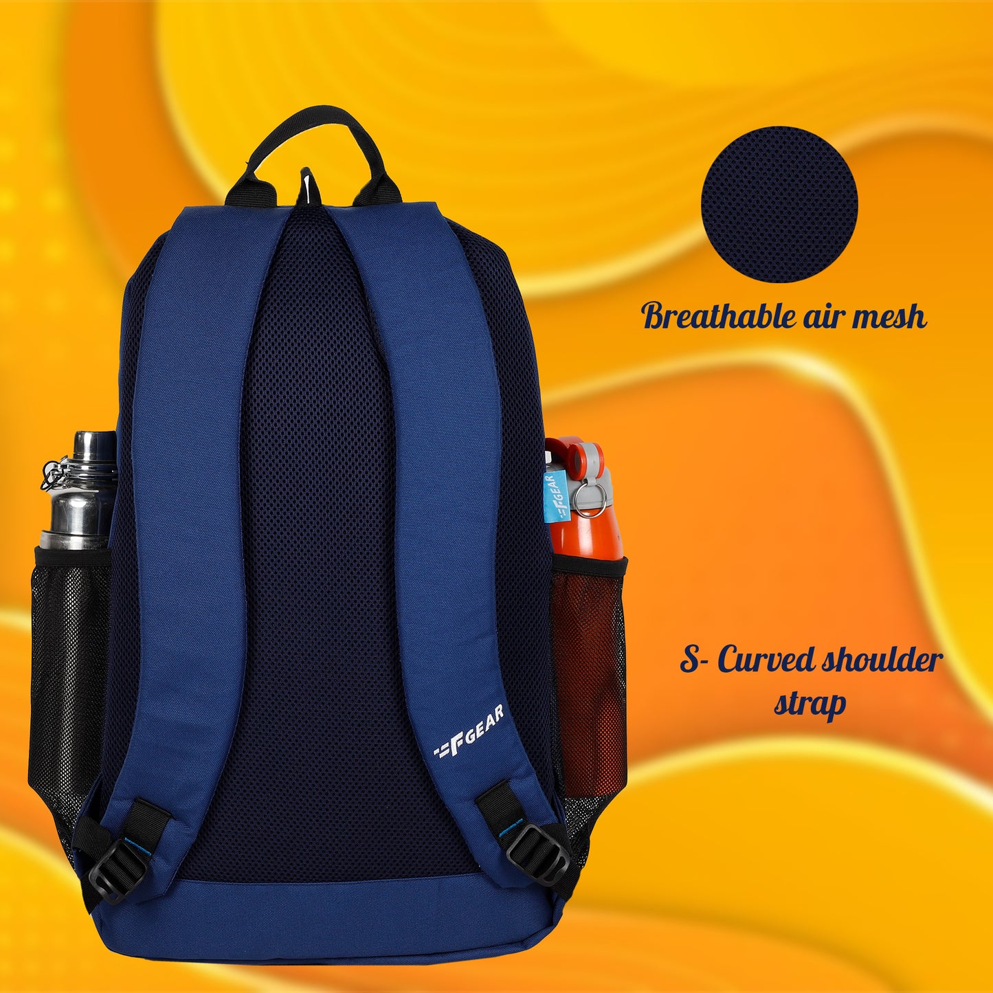 Colorado 39L Navy Lemon yellow Backpack