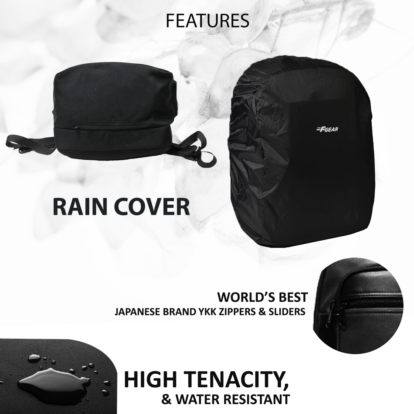 Mantra V2 28L Black Laptop backpack