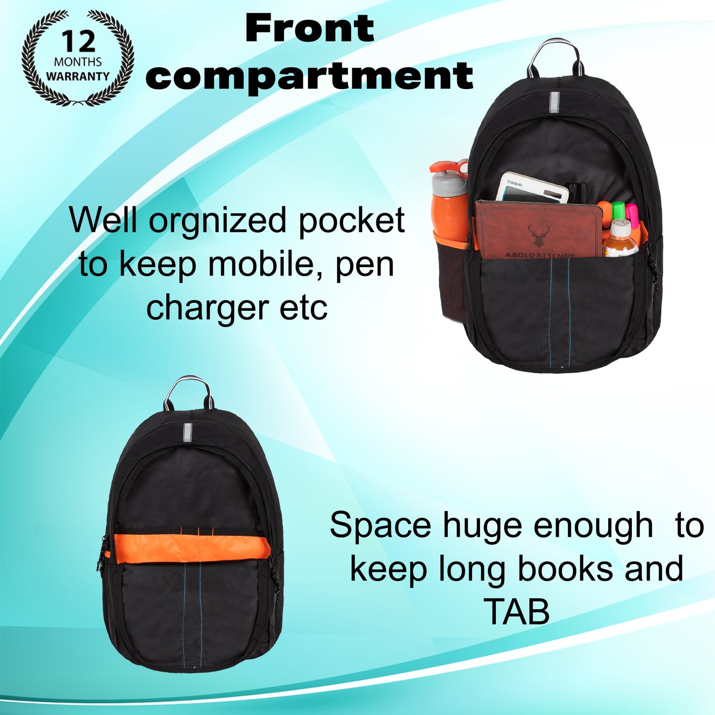 Salient 27L Guc PL Black Backpack
