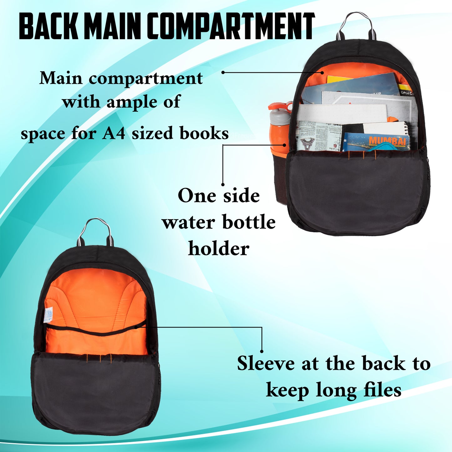 Salient 27L Guc PL Black Backpack