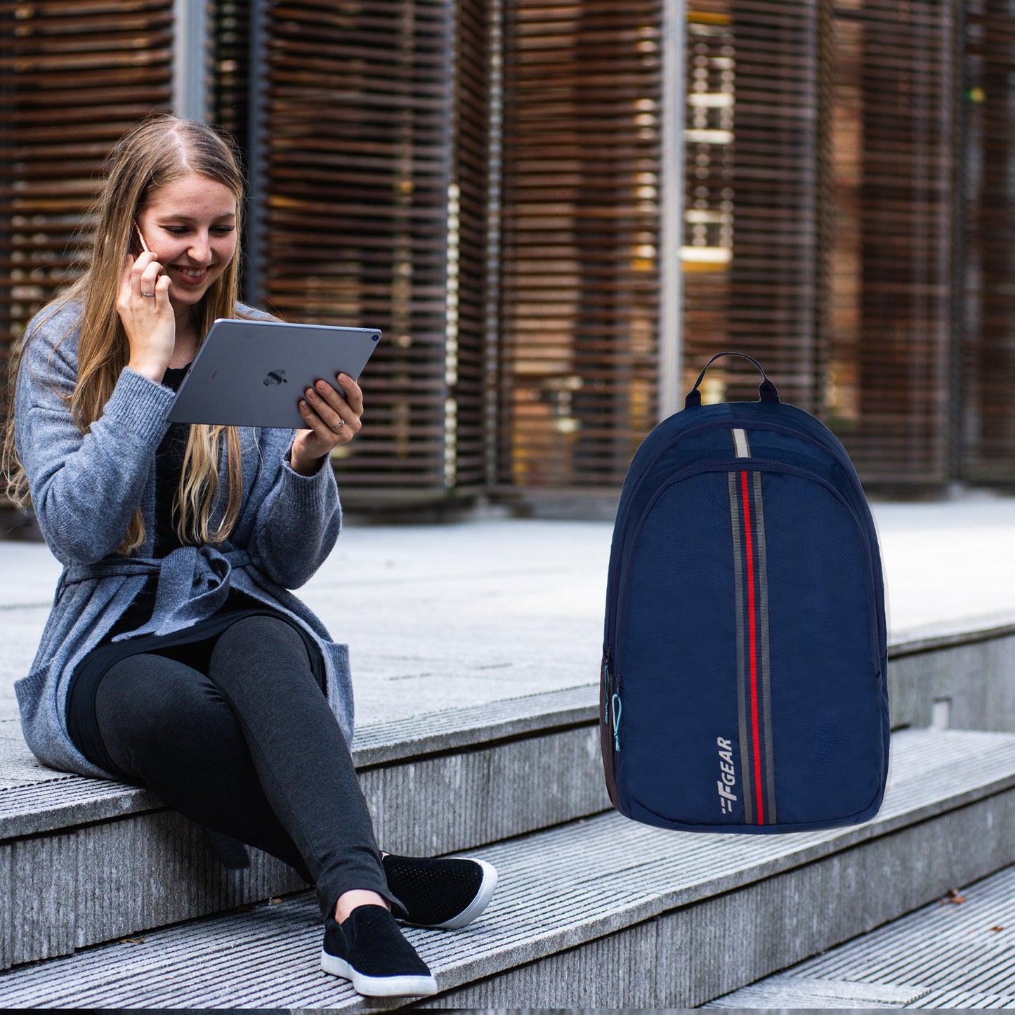 Salient 27L Guc PL Navy Blue Backpack