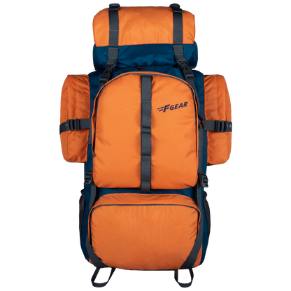 Otto 58L Orange Blue Rucksack