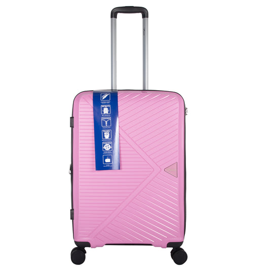 Goliath 24" Pink Expandable Medium Check-in Suitcase