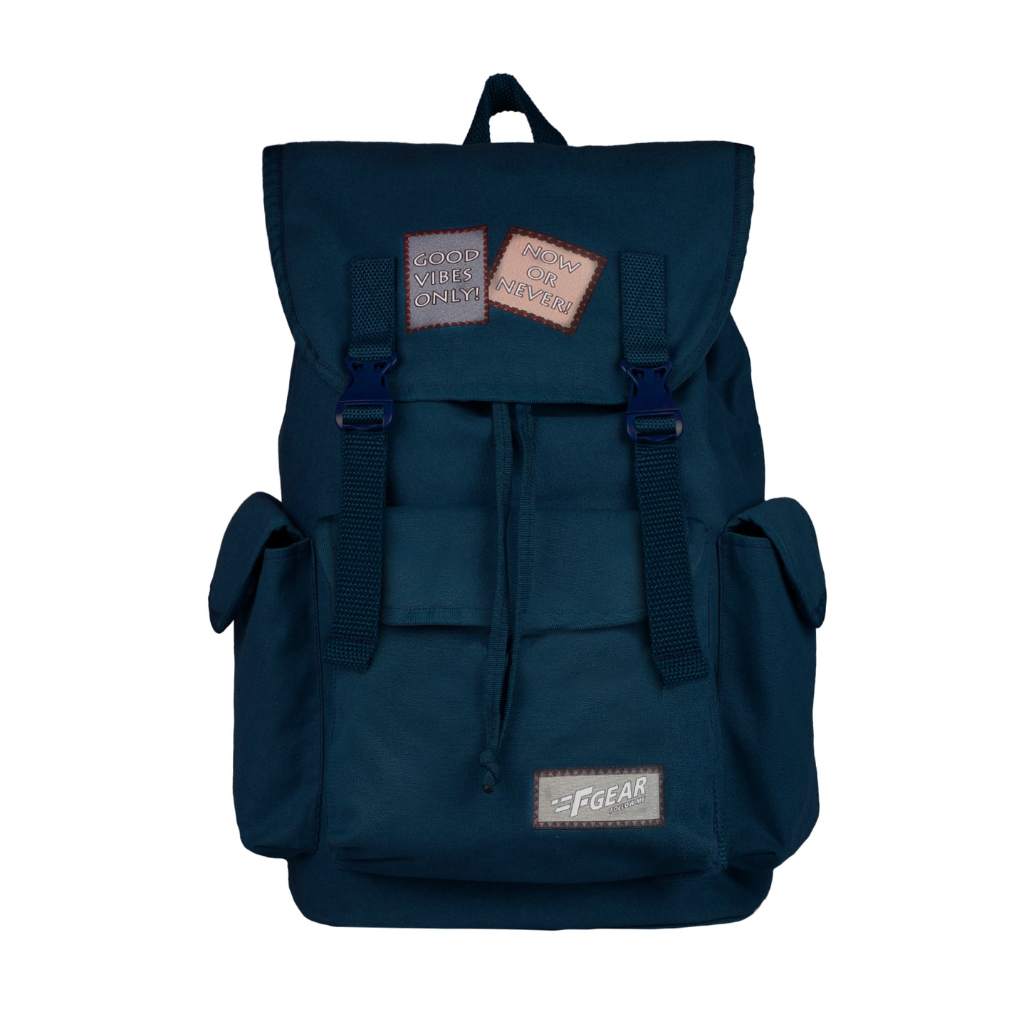 Webster Navy Canvas 21L Backpack