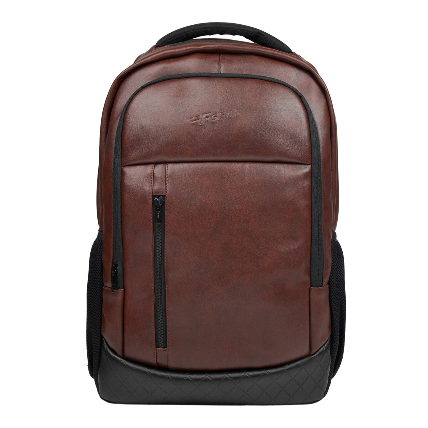 Bering 28L Tan Art Leather Laptop Backpack
