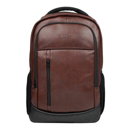 Bering 28L Tan Art Leather Laptop Backpack