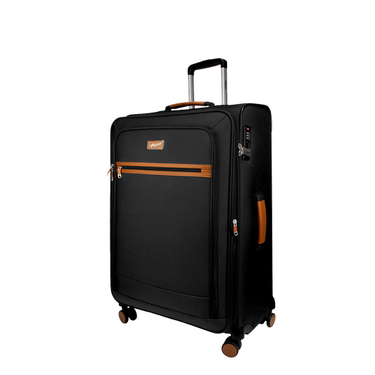F Gear SoftAir Medium Black Check-in Suitcase