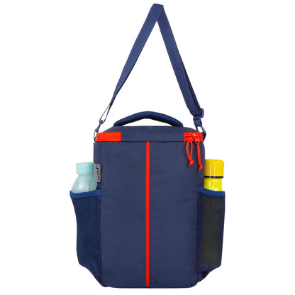 Ramen 10L Navy Red Lunch Bag