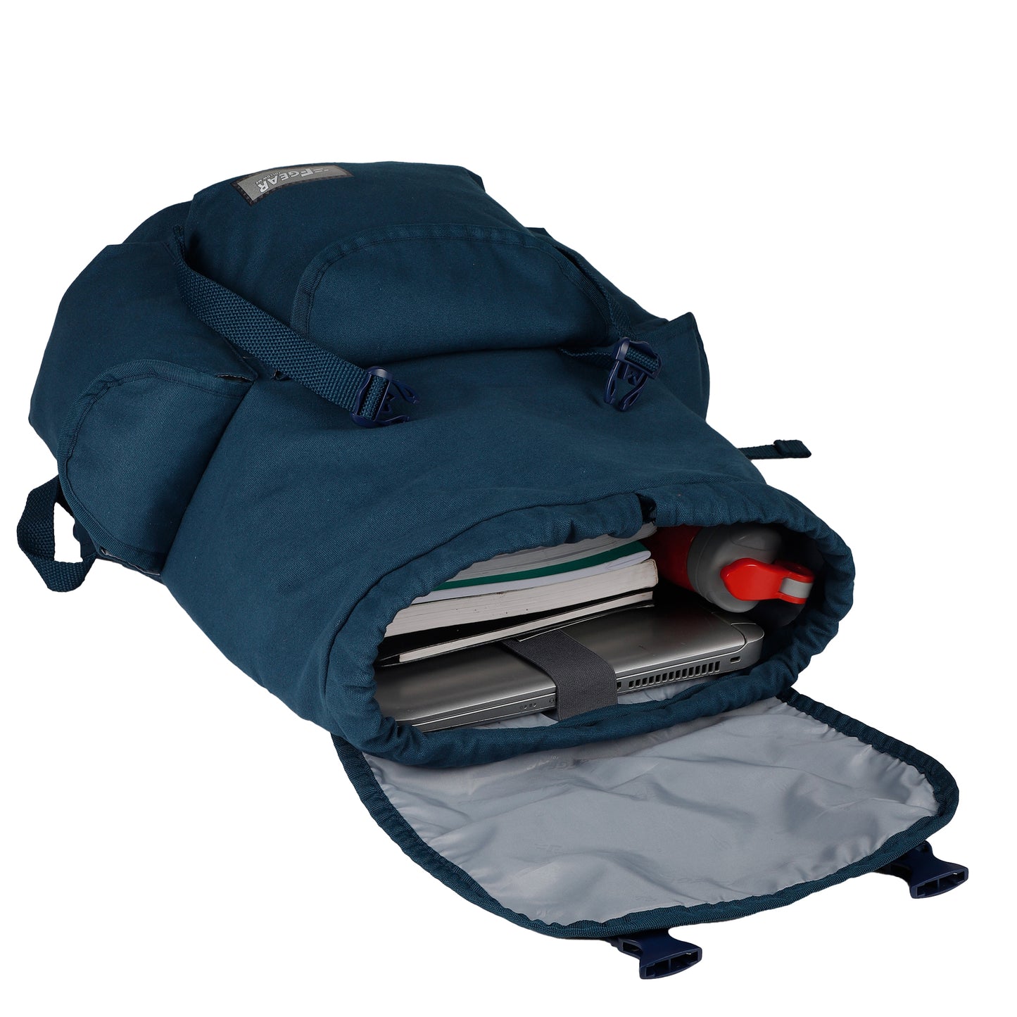 Webster 21L Navy Canvas Backpack