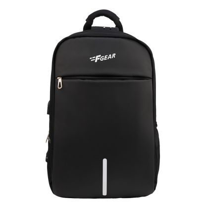 Omega 25L Black Laptop Backpack