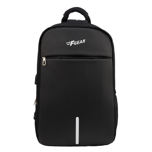 Omega 25L Black Laptop Backpack