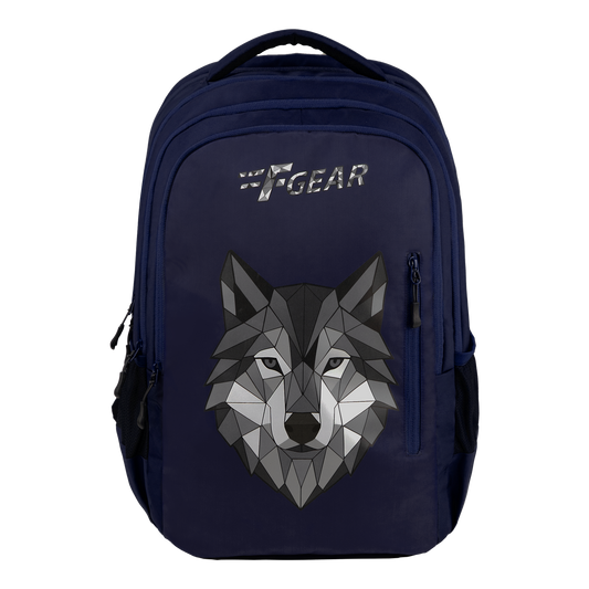 Tobari Navy 38L School Backpack