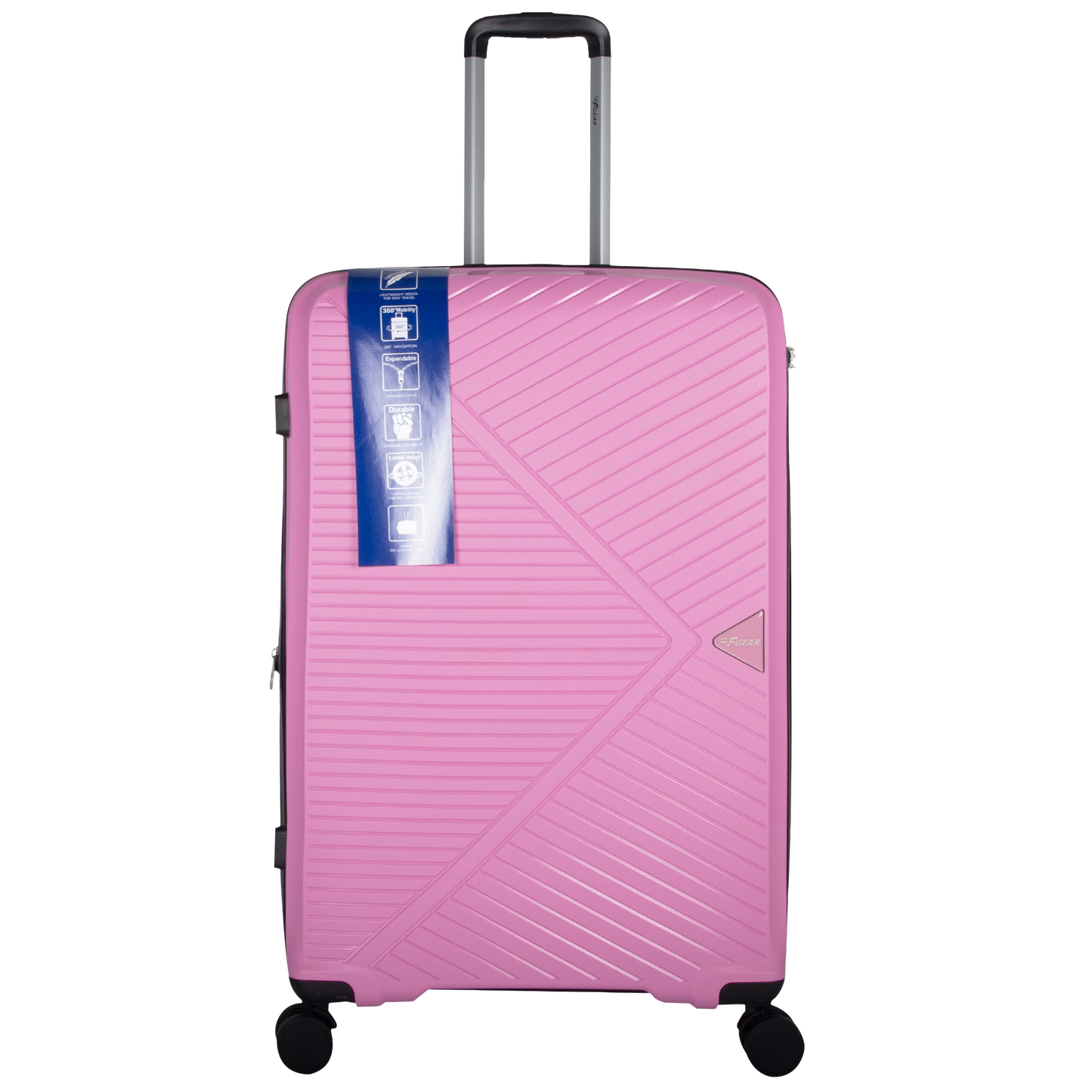 Goliath 28" Pink Expandable Large Check-in Suitcase