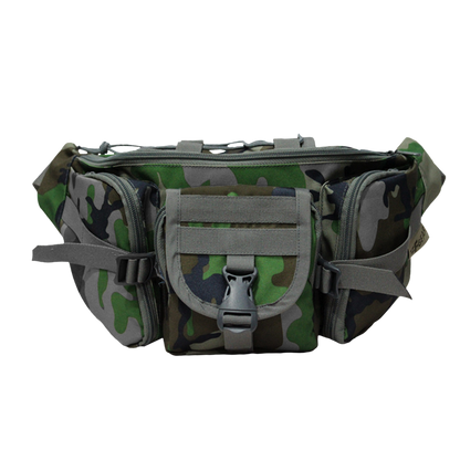 F Gear Trail Woodland Camo Sports Waist Bag (3673)