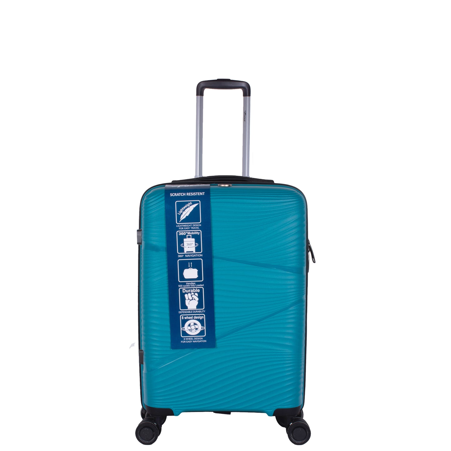 Joy PP008 24" Blue Medium Check-in Suitcase