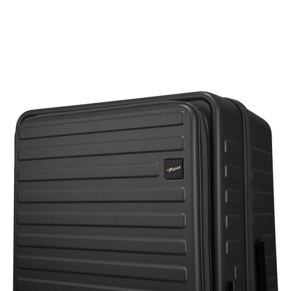 Windsor Steel Grey 56 cms Small Front Opening Trunk-Style Cabin Strolley with Laptop Sleeve & Expander