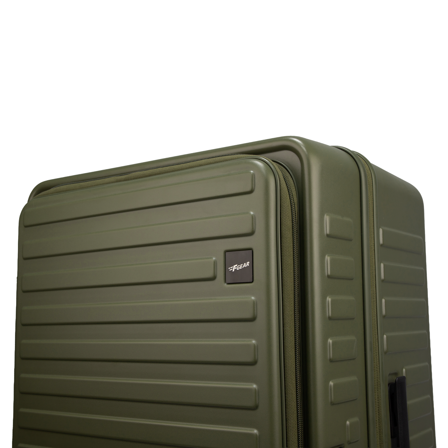 Windsor Army Green 76 cms Large Front Opening Trunk-Style Check-in Strolley with Expander