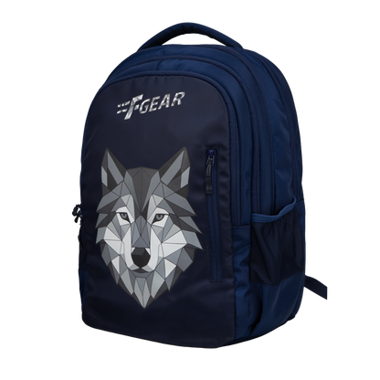 Tobari Navy 38L School Backpack