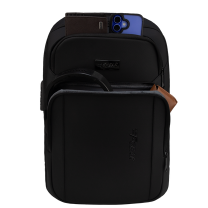 Reign 30L Black Laptop Backpack