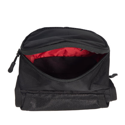 Alfie Black 2L Tank Pouch Motorcycle Bag with Rain cover & Headphone port