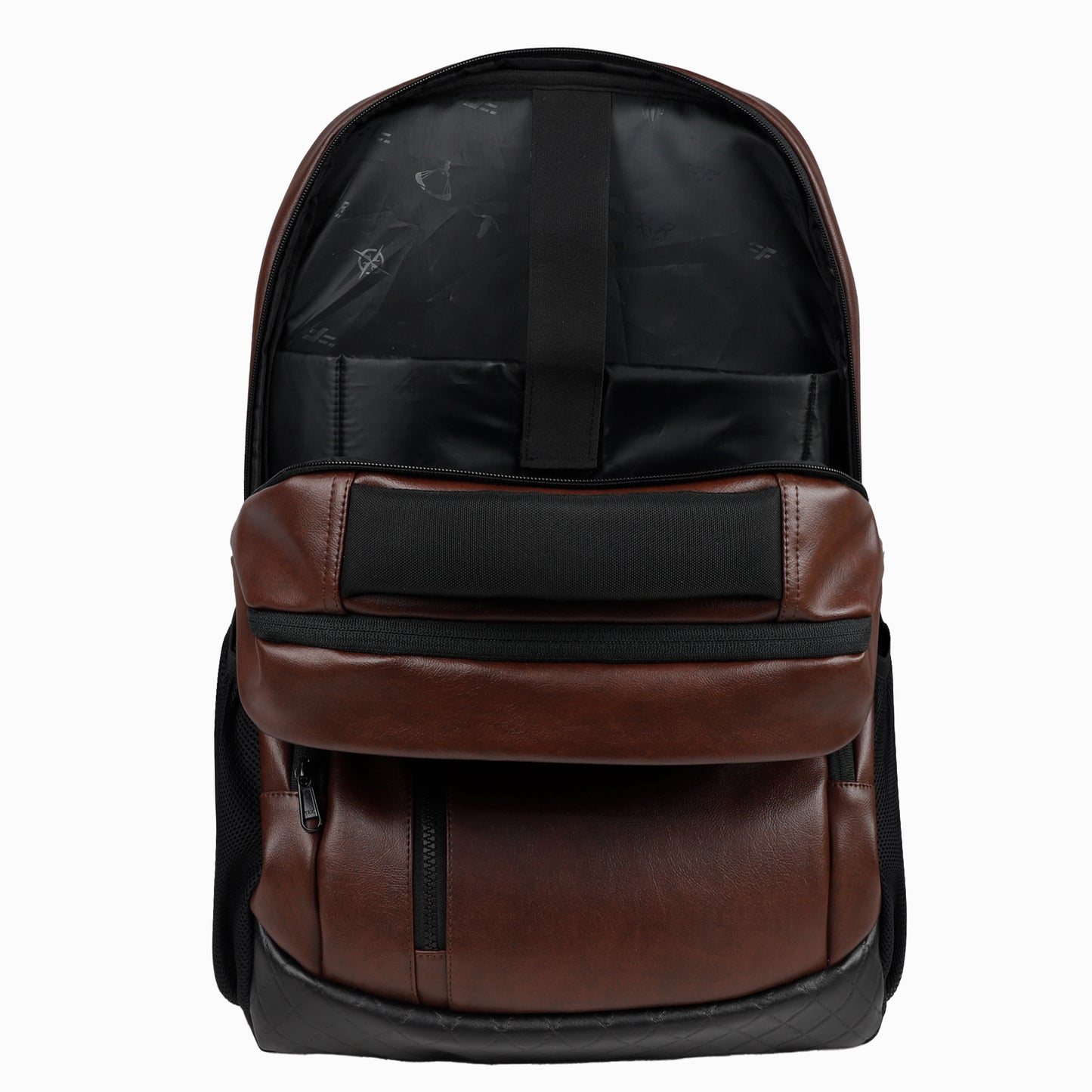 Bering 28L Tan Art Leather Laptop Backpack