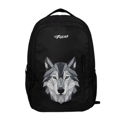 Tobari Black 38L School Backpack