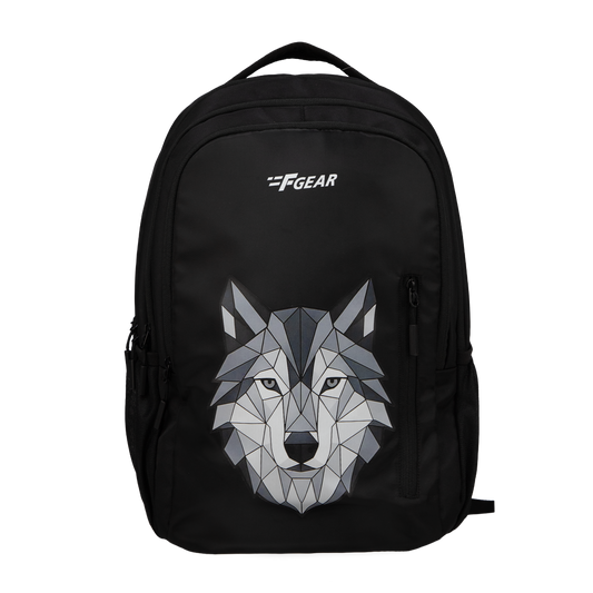Tobari Black 38L School Backpack