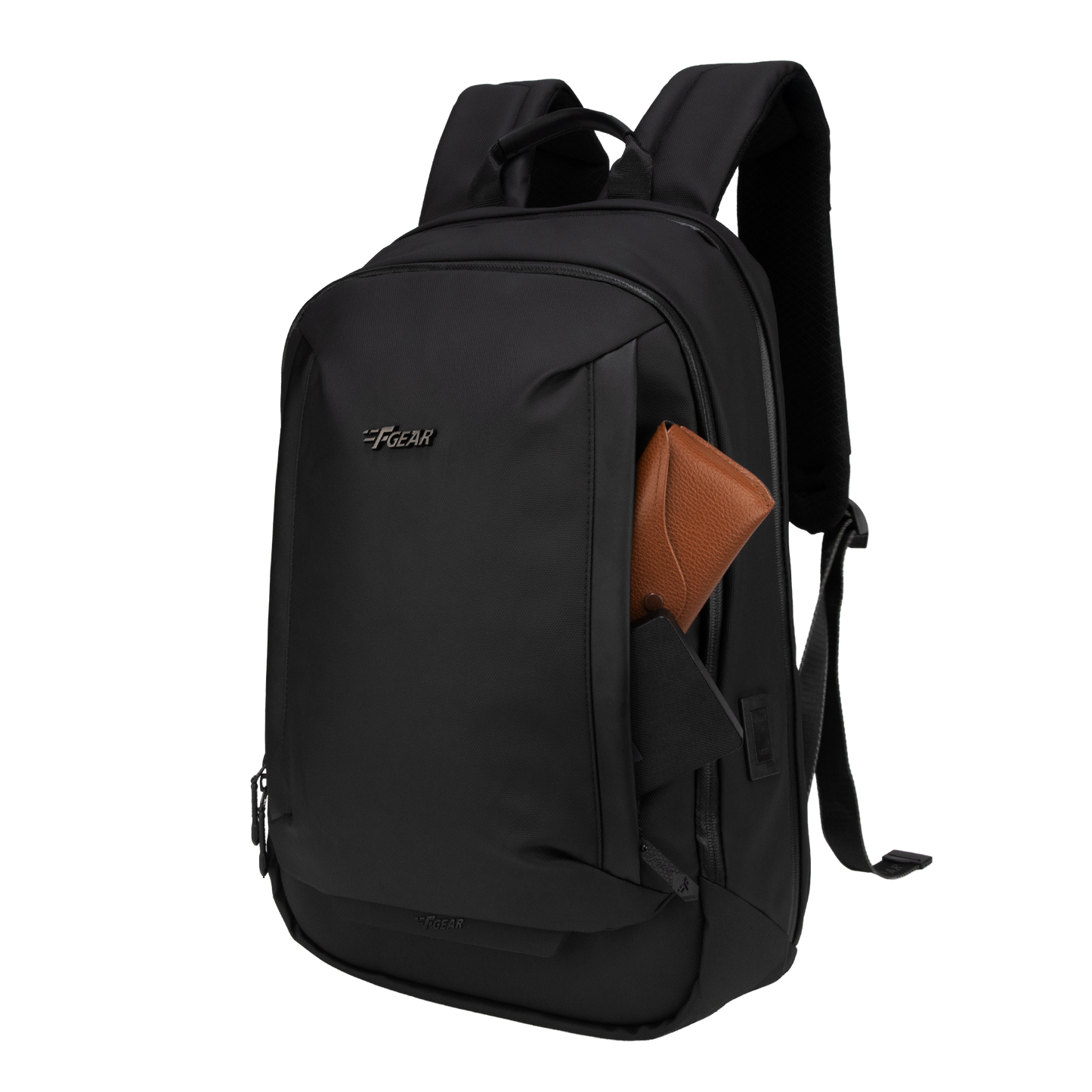 Capri 20L Black Laptop Backpack