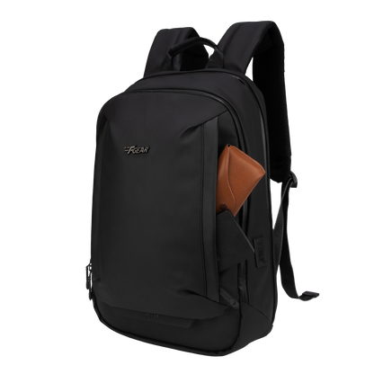 Capri 20L Black Laptop Backpack