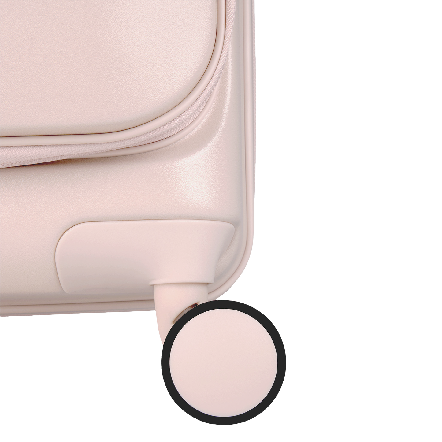 Valencia Large Silk Rose 75 cms Front-Opening Strolley