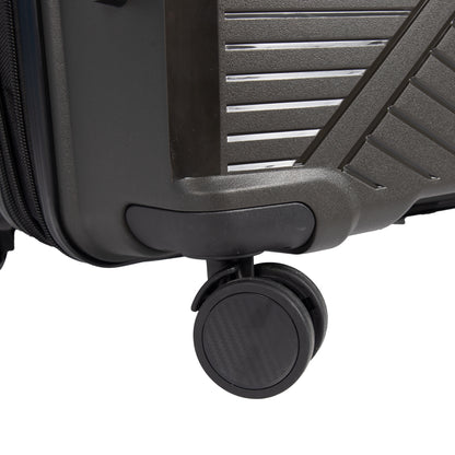 Goliath Dark Grey Expandable Cabin Suitcase Set of 3