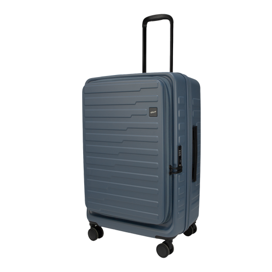 Sedona Medium Stone Blue 67 cms Front-Opening Strolley