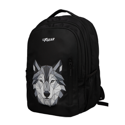 Tobari Black 38L School Backpack