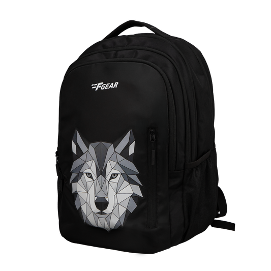 Tobari Black 38L School Backpack