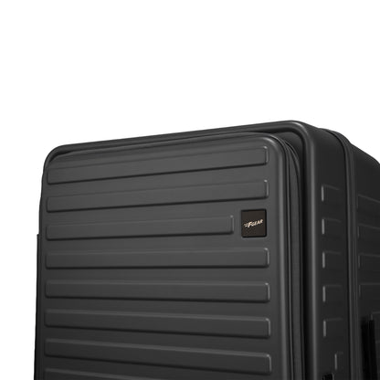 Windsor Steel Grey 76 cms Large Front Opening Trunk-Style Check-in Strolley with Expander