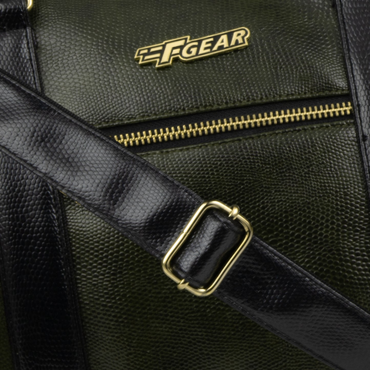 Mistral 26L Green Vegan Leather Duffel