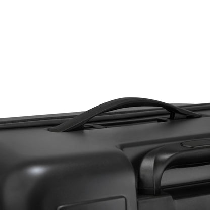 Windsor Black 76 cms Large Front Opening Trunk-Style Check-in Strolley with Expander