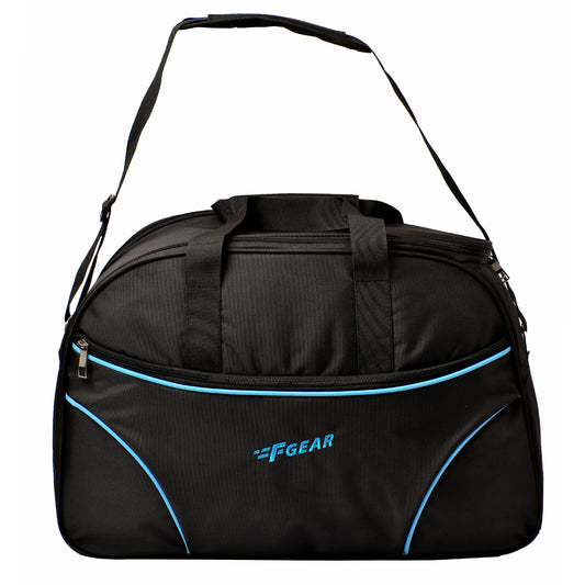 Maverick 45L Black Blue Travel Duffel