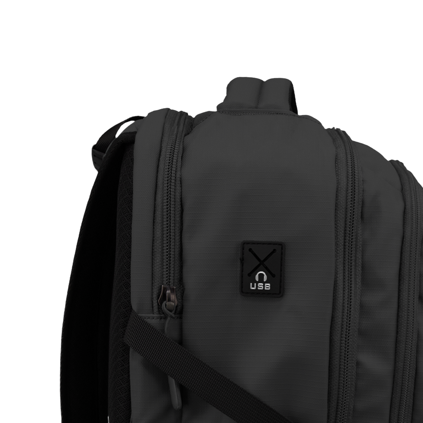 Amalfi 20L Black Laptop Backpack